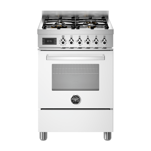 Bertazzoni Professional Series PRO64L1EBIT gaskomfur, bianco