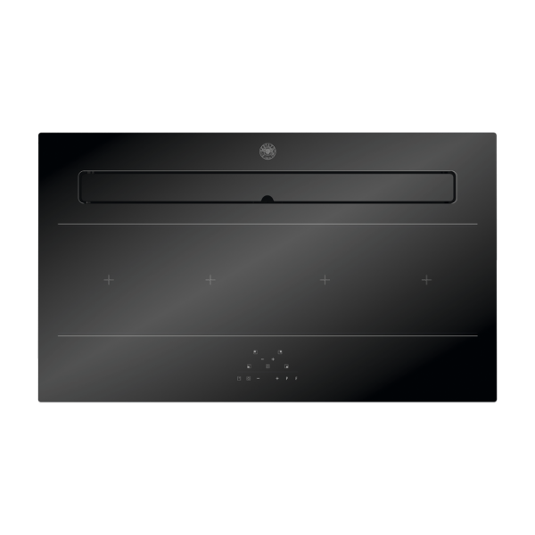 Bertazzoni Modern Series P904IBH2M30NT induktionskogeplade med integreret emhætte