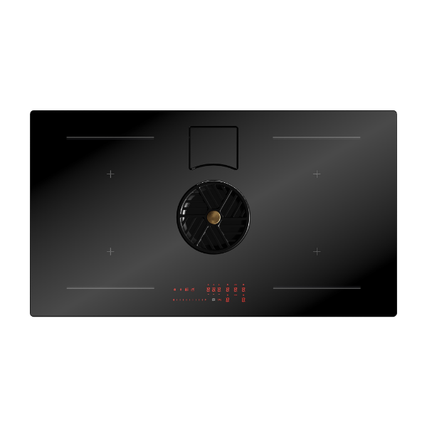 Bertazzoni Modern Series P804ICH2M30NC induktionskogeplade med integreret emhætte