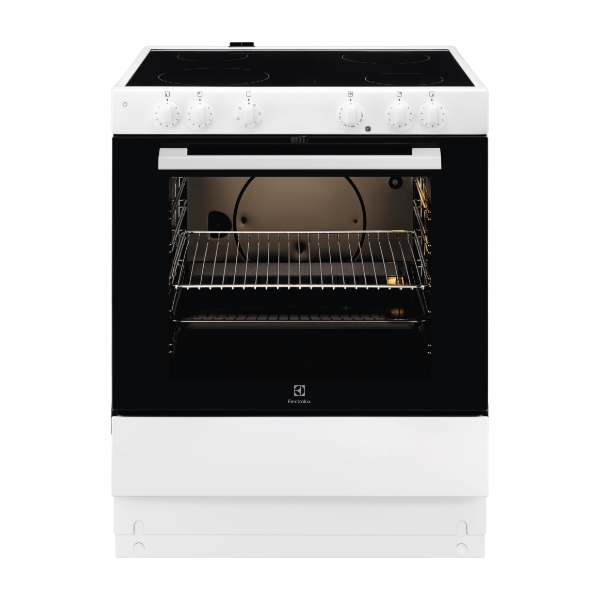Electrolux 300-serien LKC70000NW keramisk komfur, 230V