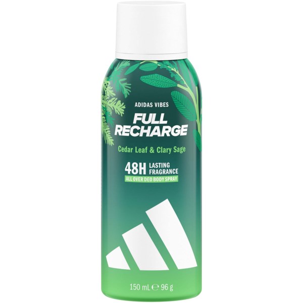 Adidas Vibes Full Recharge Deo Spray
