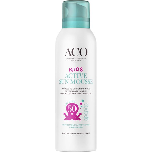 ACO Sun Kids Active Mousse SPF 50